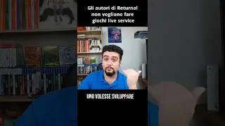 Gli autori di Returnal non vogliono fare giochi live service  #videogiochi  #gaming #ps5