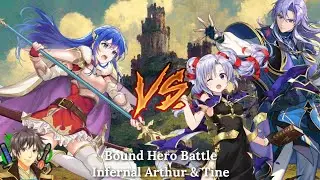 Fire Emblem Heroes - Caeda Emblem Team vs. Bound Hero Battle: Arthur & Tine
