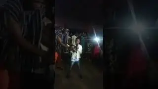 Sinopi Thomas' live performing at Konkomba market