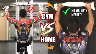 HOME WORKOUT HACKS [REPLACE GYM EXERCISES WITH NO EQUIPMENT! ]