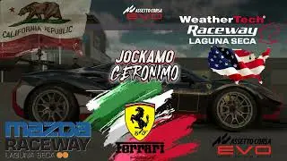 Ferrari 488 Challenge Evo | Laguna Seca Raceway | Assetto Corsa EVO | #4K