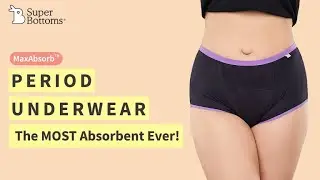 STRESS FREE RANGE MaxAbsorb&trade; Period Underwear by SuperBottoms