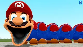 I MADE NEW ROBLOX HUNGRY MARIO WORM In Garry's Mod!