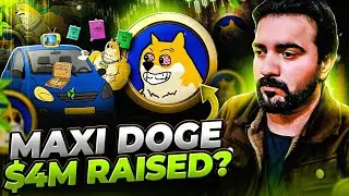🚀Maxi Doge Token Presale $4M Raised? - Next Dogecoin Alternative?