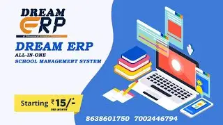 DREAM SCHOOL ERP: All in one school management software (Features & Modules.) English