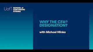 Why the CFA designation?