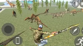 Frankly on attack ❌⛔❌#viralvideo #jurassicworld #dinosaur #city #fortuner #power #trending #franklin