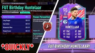 КАК БЫСТРО ПРОЙТИ FUT BIRTHDAY HUNTELAAR!! - FIFA 21 Ultimate Team