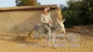 Cushions inflated, Bending active and Points of inflection
