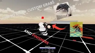 How To Make CUSTOM GRABS + FINISHERS IN JJS | Skill Builder