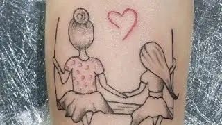 Unique Mother-Daughter Tattoos Designs