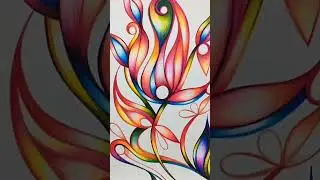Abstract Drawing, Pens. Dibujo Abstracto, Bol&iacute;grafos. #art #arte #drawing #abstractart #sandrarede