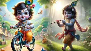 Little krishna 3D animated images | radhakrishna