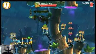 ANGRY BIRDS 2 BOSS LEVEL: 43  THREE STARS!