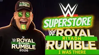 Inside the WWE Royal Rumble Superstore! | Riyadh Saudi Arabia | WALKTHROUGH 