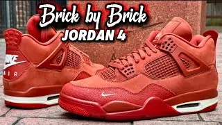 FAST SHIPPING!!   Kickwho godkiller Jordan 4 Brick by Brick review 🔥🔥