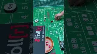 How to play craps with an iron cross strategy #shorts #subscribe #craps #cruising #casino #ironcross
