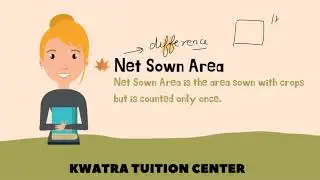 Difference between Gross Cropped Area and Net Sown Area ||Class 10 Geography