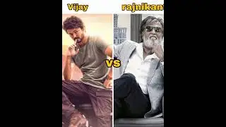 Vijay thalapathy VS Rajnikant Ki Journey 🤯🔥#shorts #vijayVSrajnikant🔥#viral