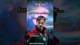 AI doctor strange talk life qoutes...Love is the most potent form of magic...