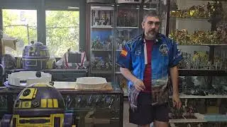 astromech r2 montaje lazy susan y skirt