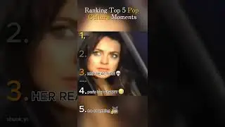 TOP 5 Pop Culture Moments #shorts #top5 #popculture #celebrity #foryou