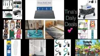 BIG Amazon deals with BIG promo codes | Instant Drying Bath Mat only $13 & more 🤩 03/22/24 💗