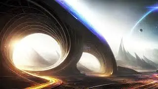 Quantum Gateway - Dark Hypnotic Sci-Fi Soundscape // 1 Hour 4K