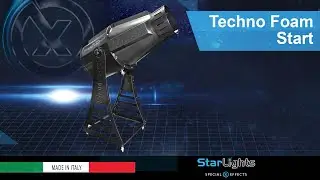Cannone schiuma party modello Techno Foam Start