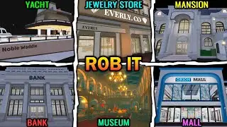 ROB IT - All 7 Maps | Full Walkthrough | Roblox