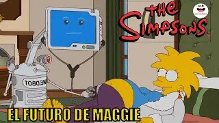 eL fUTURO Insierto de Maggie Los Simpson