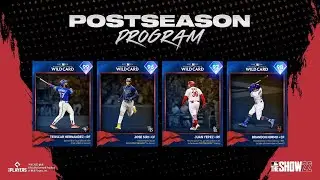 Postseason Program Release #1: Wildcard Round | MLB The Show 22