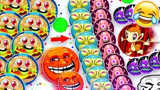 FUNNIEST AGAR.IO UNCUT EVER *CRYING*! TRYING EVERY TRICK IN THE GAME? (Agar.io)