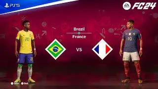 FIFA 23 - Brazil vs France - FIFA World Cup Final | PS5™ [4K60FPS]