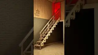DIY Attic Staircase Design. Hidden Folding Stairs for Small Spaces