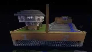 Minecraft: Build-off Competition of Pure Awesomeness! Mfoxx96 vs. MadenFan | Ep. 1