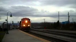 BNSF Light Power @ Vancouver, WA 02-17-13