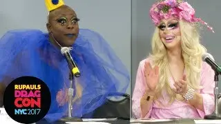 UNHhhh Panel w/ Trixie Mattel, Bob the Drag Queen & Katya at RuPaul's DragCon NYC 2017