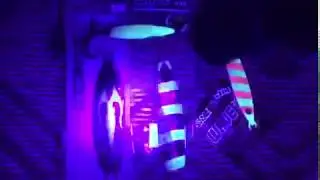 Night fishing lures and jiggs for spinning and jigging under UV light