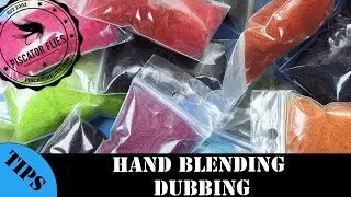 Blending Dubbing by Hand for Small Batch Fly Tying - Piscator Flies Tips