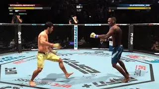 Amazing high kick knockout