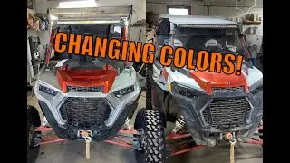 Changing the color on my 2019 RZR XP Turbo