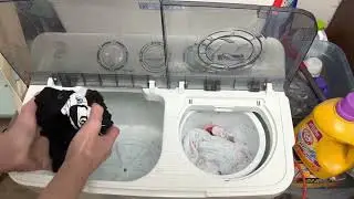 Kuppet Portable Washer: Small, Medium and Overloaded Loads.
