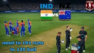 IND VS NZ  FIRST T20I ||  4K REALISTIC GAMEPLAY HARDCORE ||  REAL CRICKET &trade;  ||  PLAYWITHHITTESH 