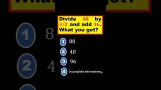What is the Right  Option?💕💕💕 #maths