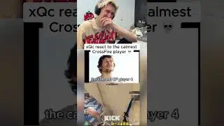 xQc react to CrossFire player 😭 #crossfire