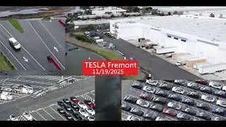 Tesla Fremont 11/19，between rains
