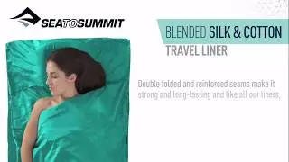 Sea to Summit - Silk Cotton Travel Liner from LatestBuy