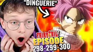 NATSU SAUVE LUCY EN REVENANT DE LA MORT ?! | 🤯 FAIRY TAIL EPISODE 298 - 299 - 300 REACTION FR