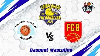 EN VIVO: GUAIRE&Ntilde;A VS  CAAZAPA NACIONAL U15 BASQUET MASCULINO